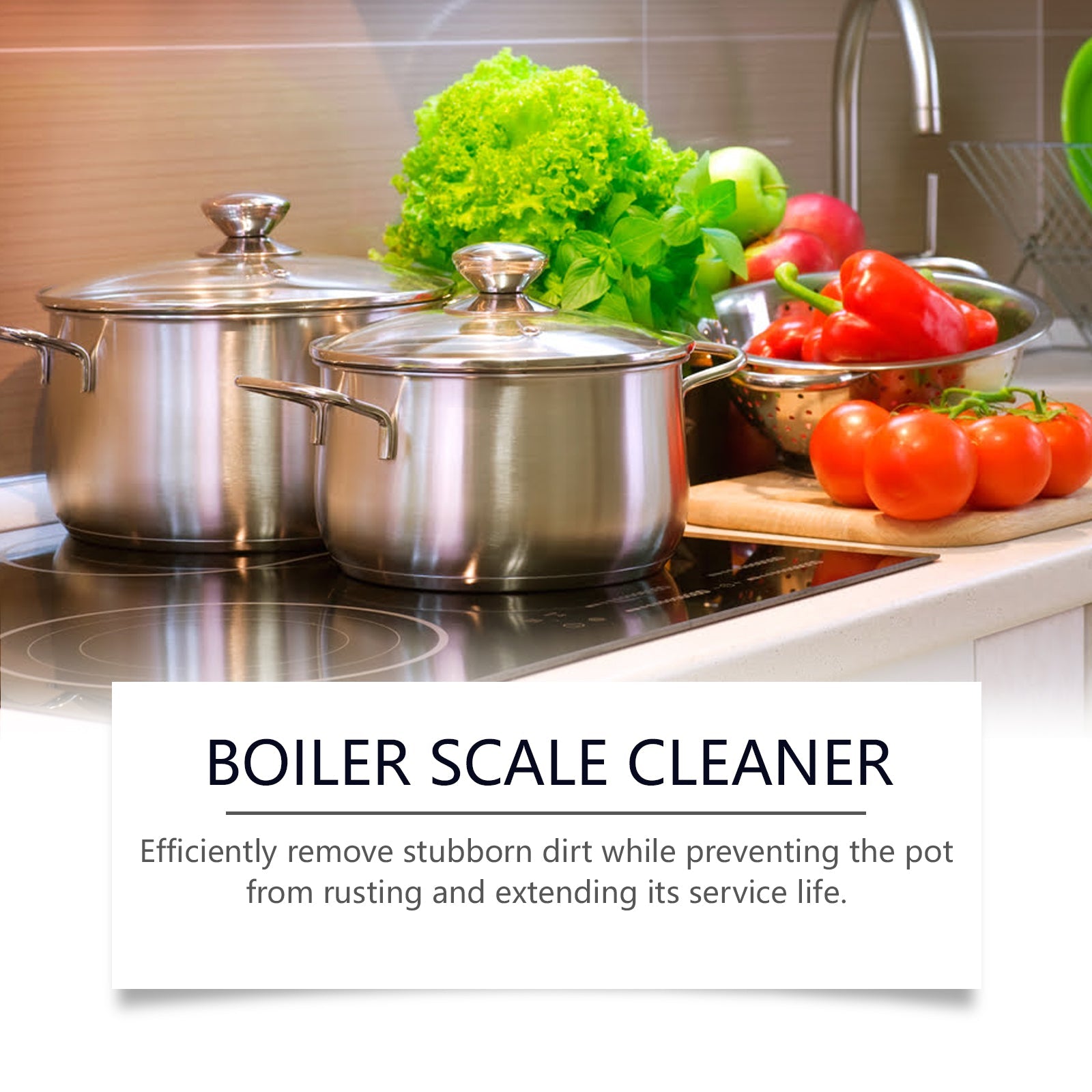 Pan Bottom Black Dirt Remover Clean Cooktop Kitchen Cutlery Oil Dirt Clean Multi-Effect Cleaner