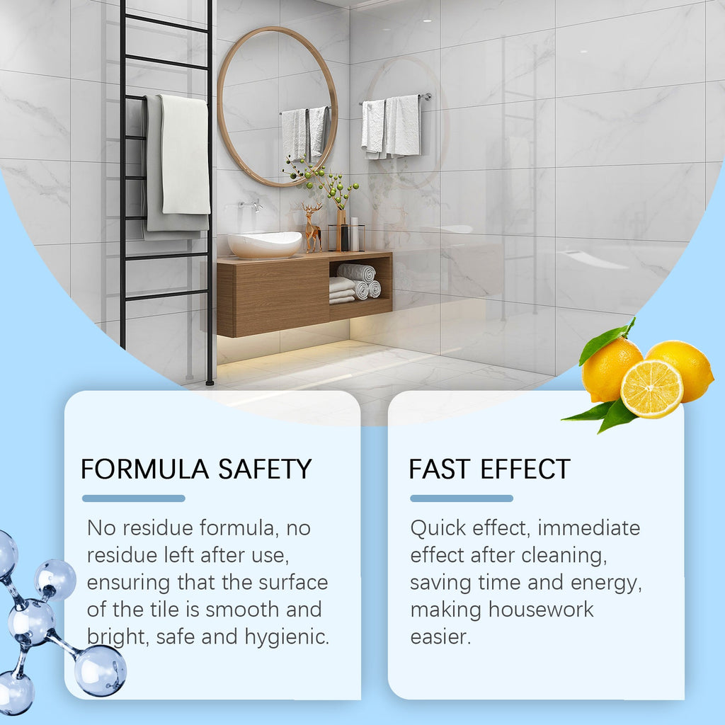 Tile Multi-Purpose Cleaner, Floor Wall Tile Polishing Maintenance Cleaning Decontamination Clean