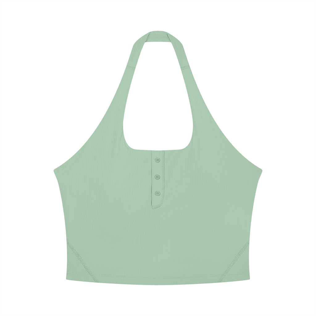 Loki & Ivy Women's Halter Yoga Tank Top