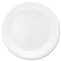 Dart Mediumweight Foam Dinnerware, Plates, 6" dia, White, 125/Pack