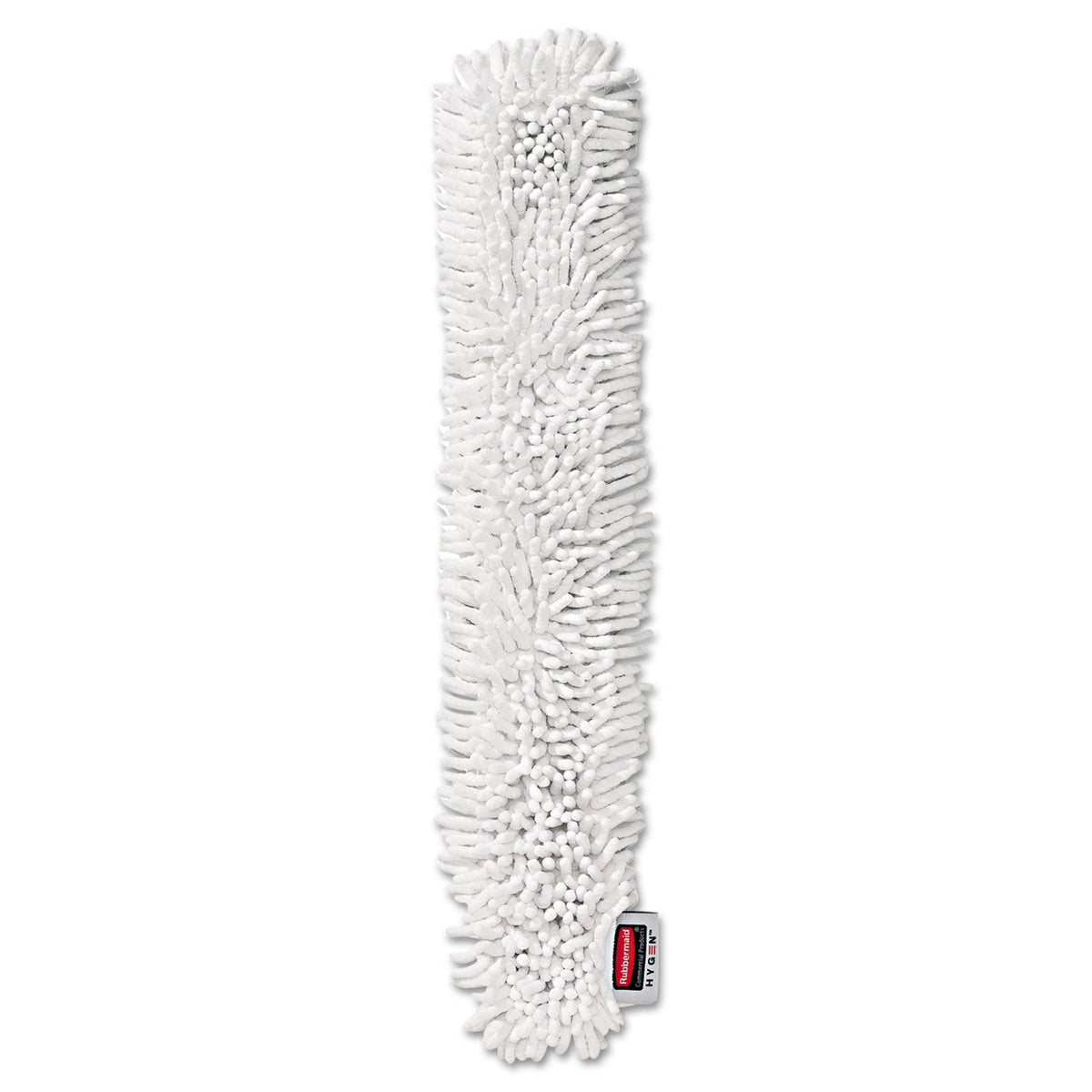 Rubbermaid HYGEN Quick-Connect Microfiber Dusting Wand Sleeve, White, 6/Carton