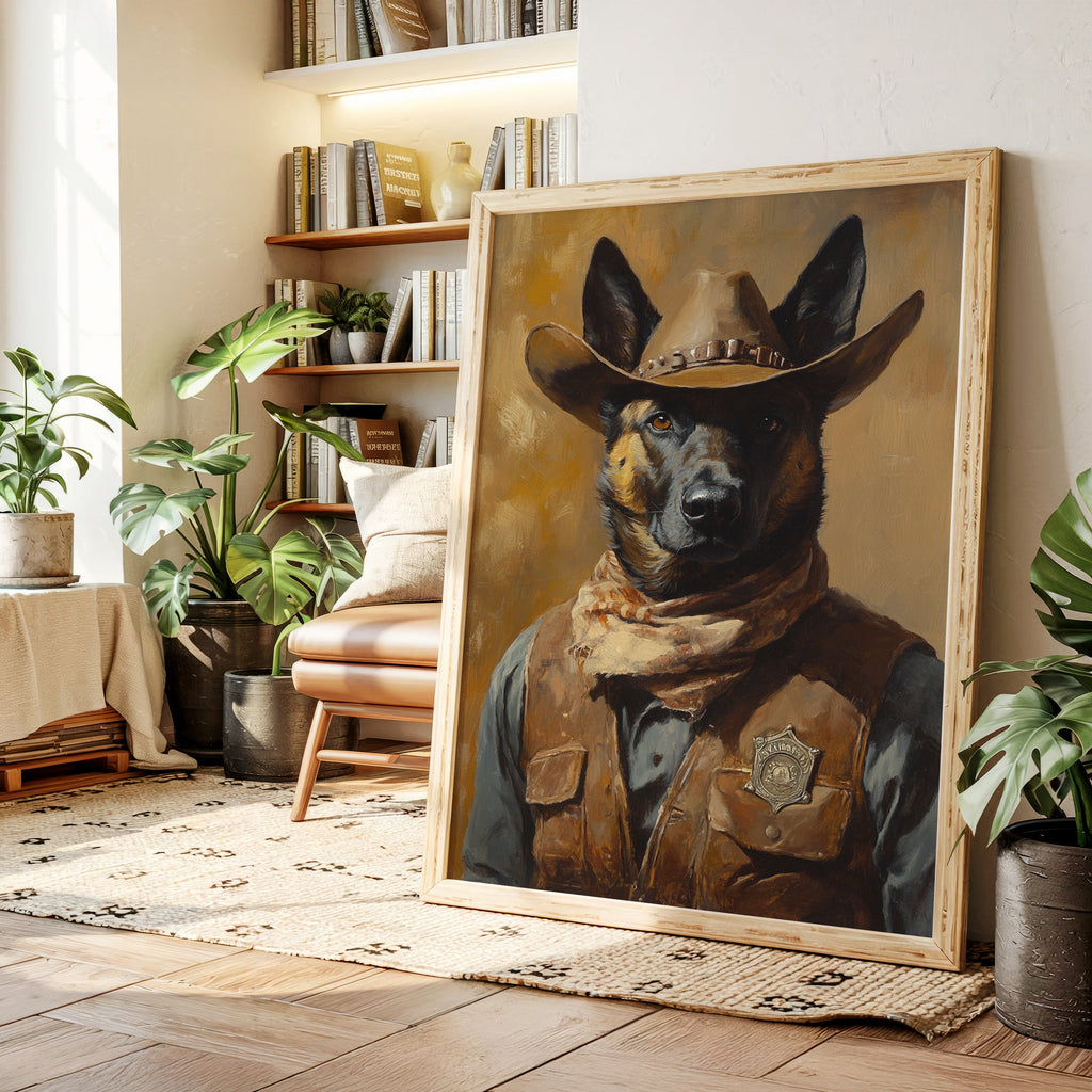 German Shepherd Desert Marshal