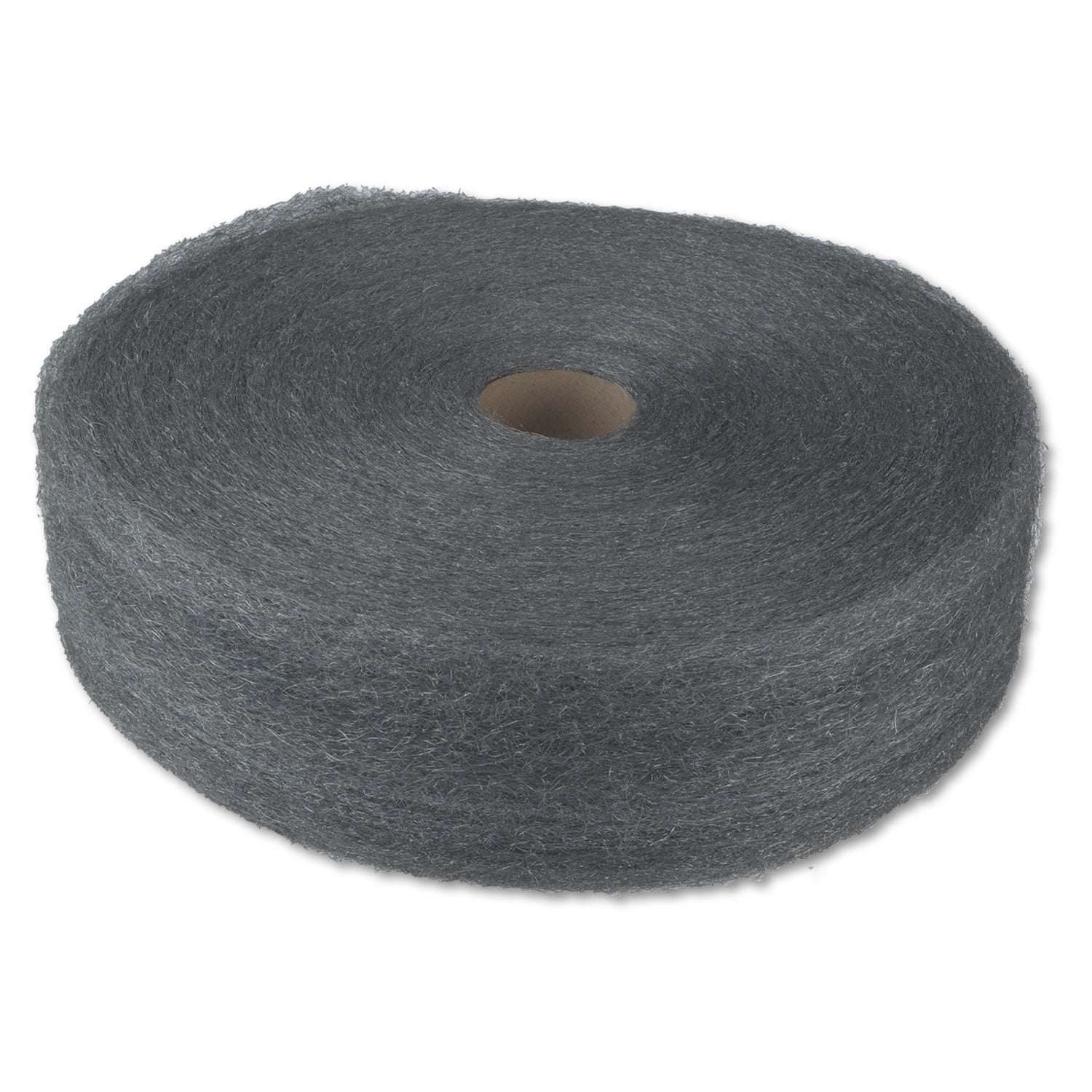 GMT Industrial-Quality Steel Wool Reel, #1 Medium, 5 lb Reel, 6/Carton