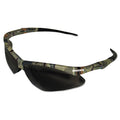 KleenGuard Nemesis Safety Glasses, Camo Frame, Smoke Anti-Fog Lens