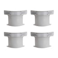 4 Heavy-Duty Bedsheet Corner Clips. High - quality, durable, and reliable. Ideal for securing bed sheets and protectors.
