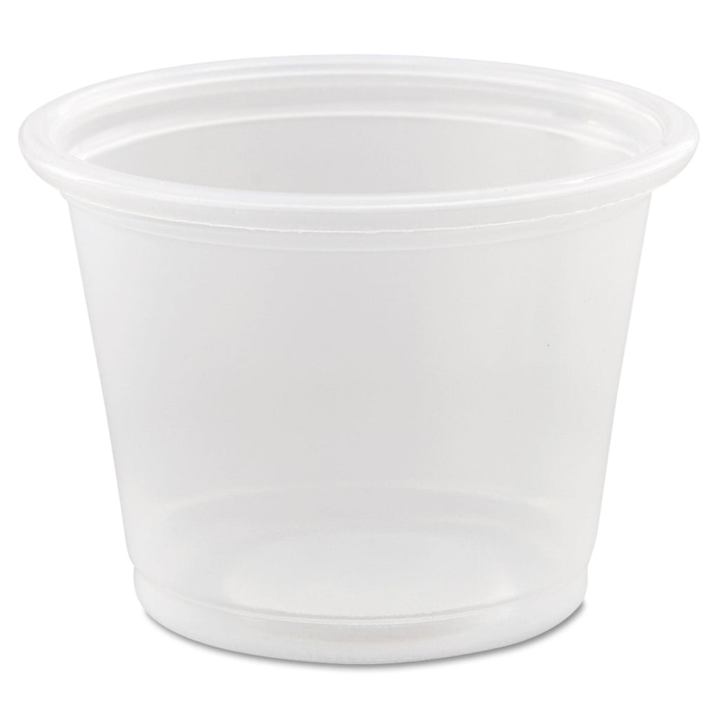 Dart Conex Complements Portion/Medicine Cups, 1 oz, Clear, 125/Bag, 20 Bags/Carton