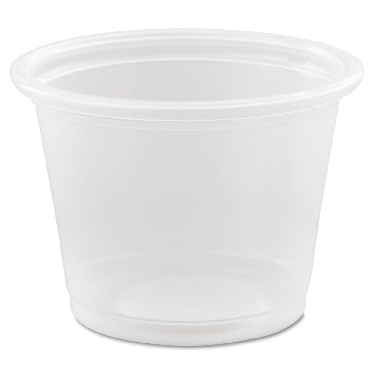 Dart Conex Complements Portion/Medicine Cups, 1 oz, Clear, 125/Bag, 20 Bags/Carton