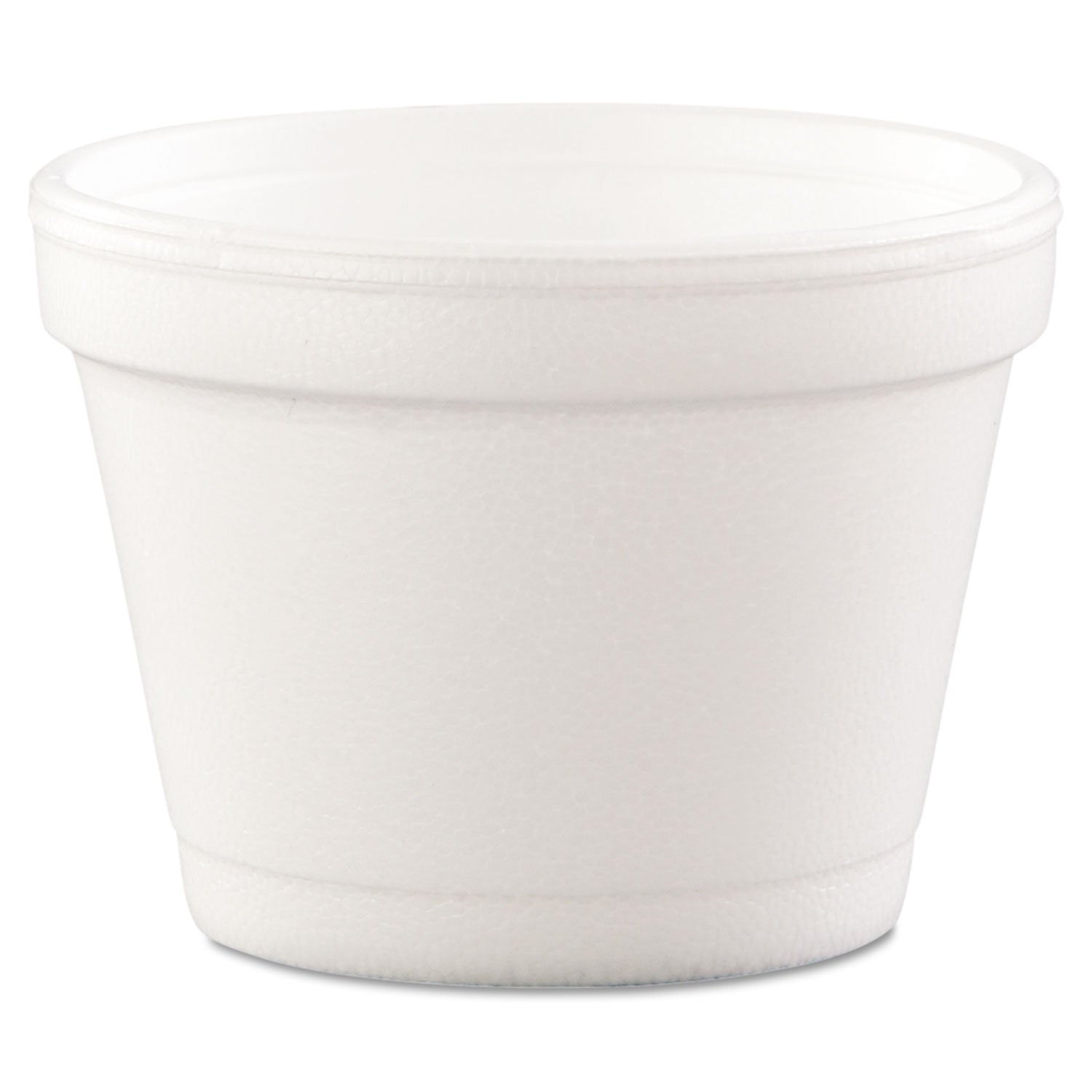 Dart Bowl Containers, 4 oz, White, Foam, 1,000/Carton