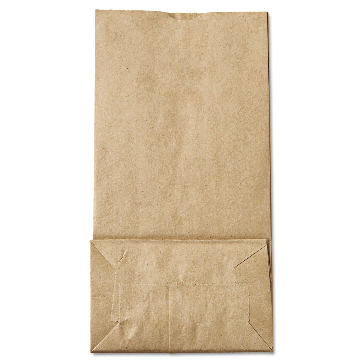 General Grocery Paper Bags, 52 lb Capacity, #2, 4.3" x 2.44" x 7.88", Kraft, 500 Bags