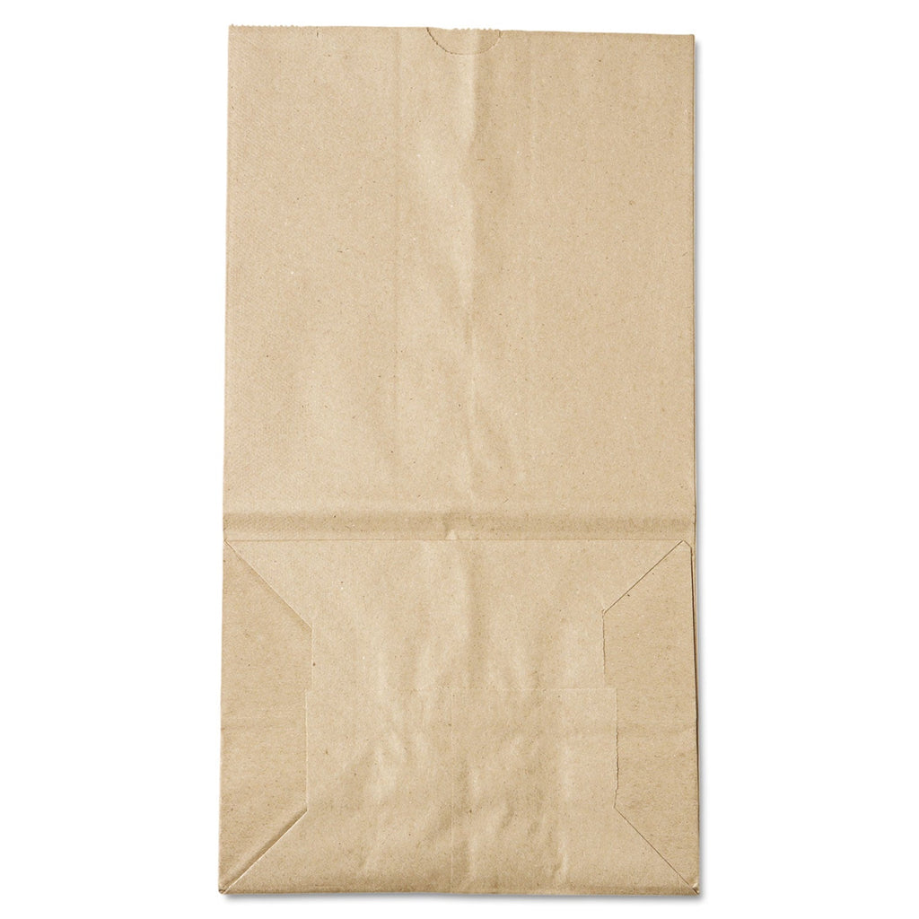 General Grocery Paper Bags, 40 lb Capacity, #25 Squat, 8.25" x 6.13" x 15.88", Kraft, 500 Bags
