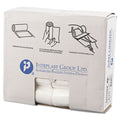 Inteplast Group High-Density Commercial Can Liners, 16 gal, 6 microns, 24" x 33", Natural, 1,000/Carton