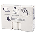 Inteplast Group High-Density Interleaved Commercial Can Liners, 33 gal, 16 microns, 33" x 40", Clear, 250/Carton