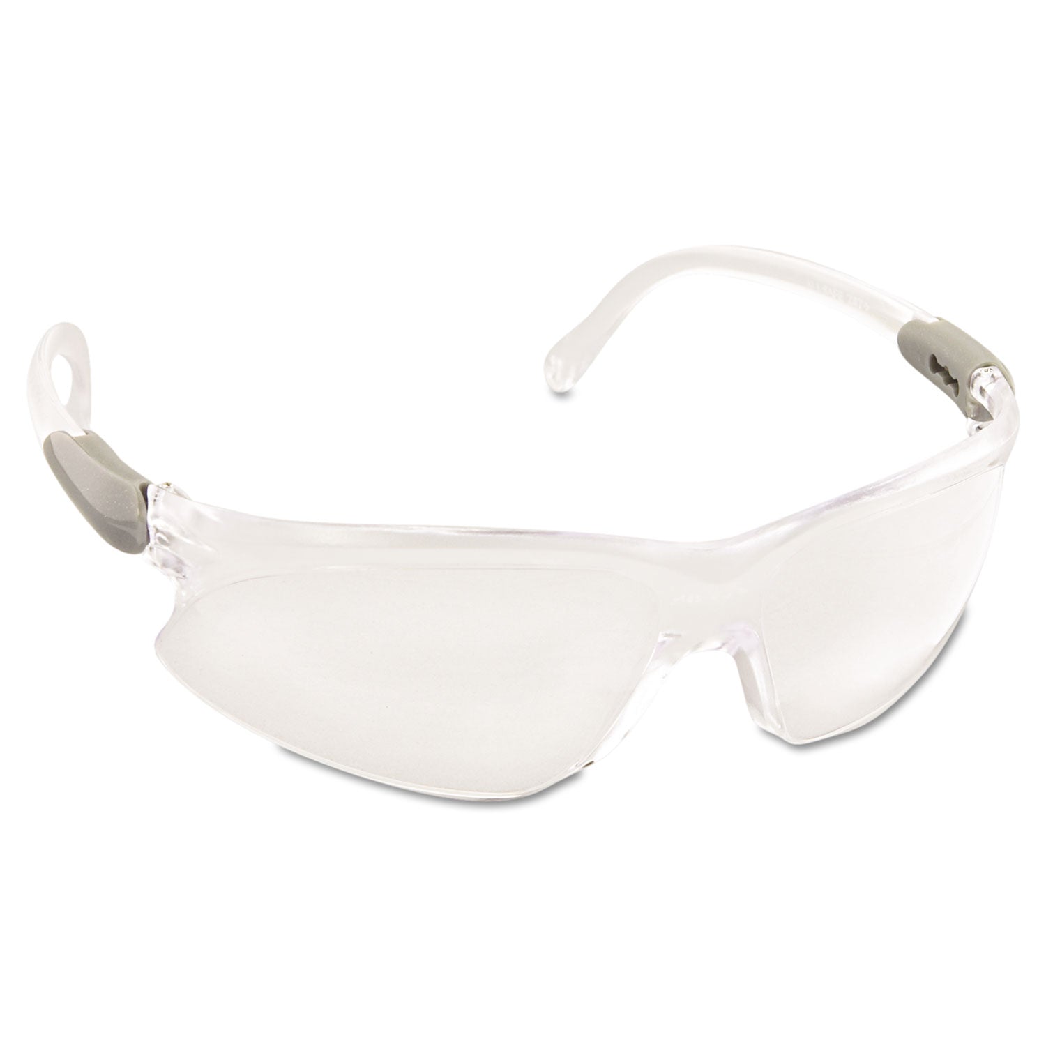 KleenGuard V20 Visio Safety Glasses, Silver Frame, Clear Lens