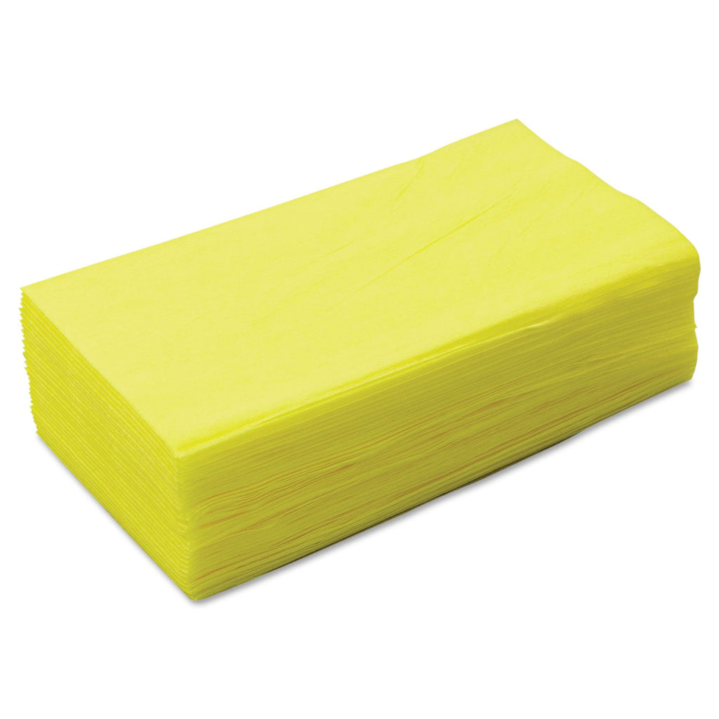 Chix Masslinn Dust Cloths, 24 x 24, Yellow, 150/Carton