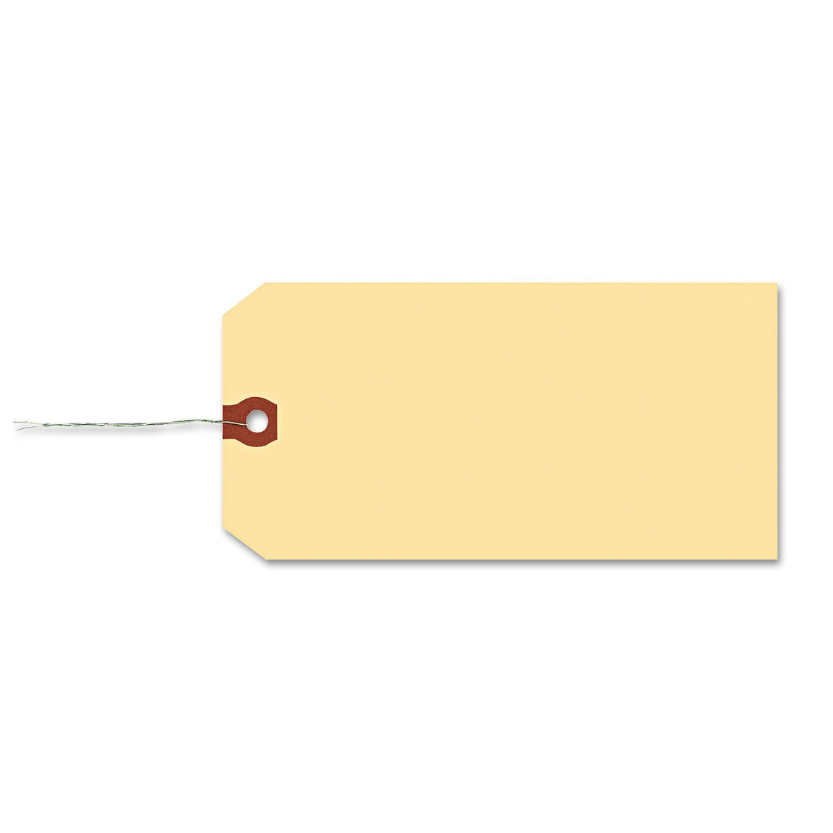 Avery Double Wired Shipping Tags, 11.5 pt Stock, 4.25 x 2.13, Manila, 1,000/Box