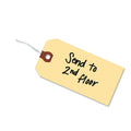 Avery Double Wired Shipping Tags, 11.5 pt Stock, 4.25 x 2.13, Manila, 1,000/Box