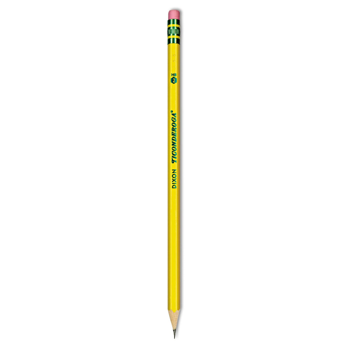 Ticonderoga Pencils, HB (#2), Black Lead, Yellow Barrel, Dozen