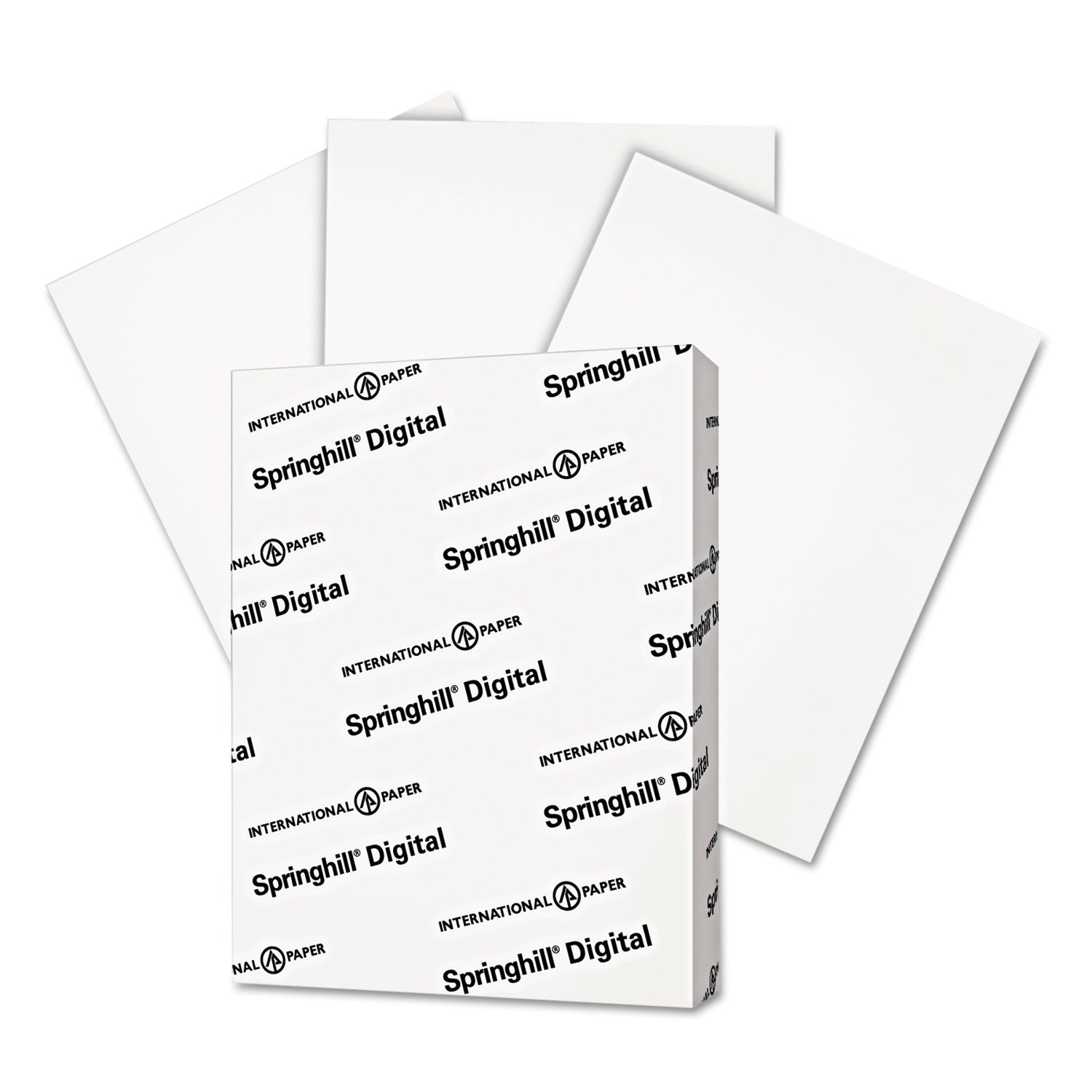 Springhill Digital Vellum Bristol White Cover, 67 lb Bristol Weight, 8.5 x 11, Vellum White, 250/Pack