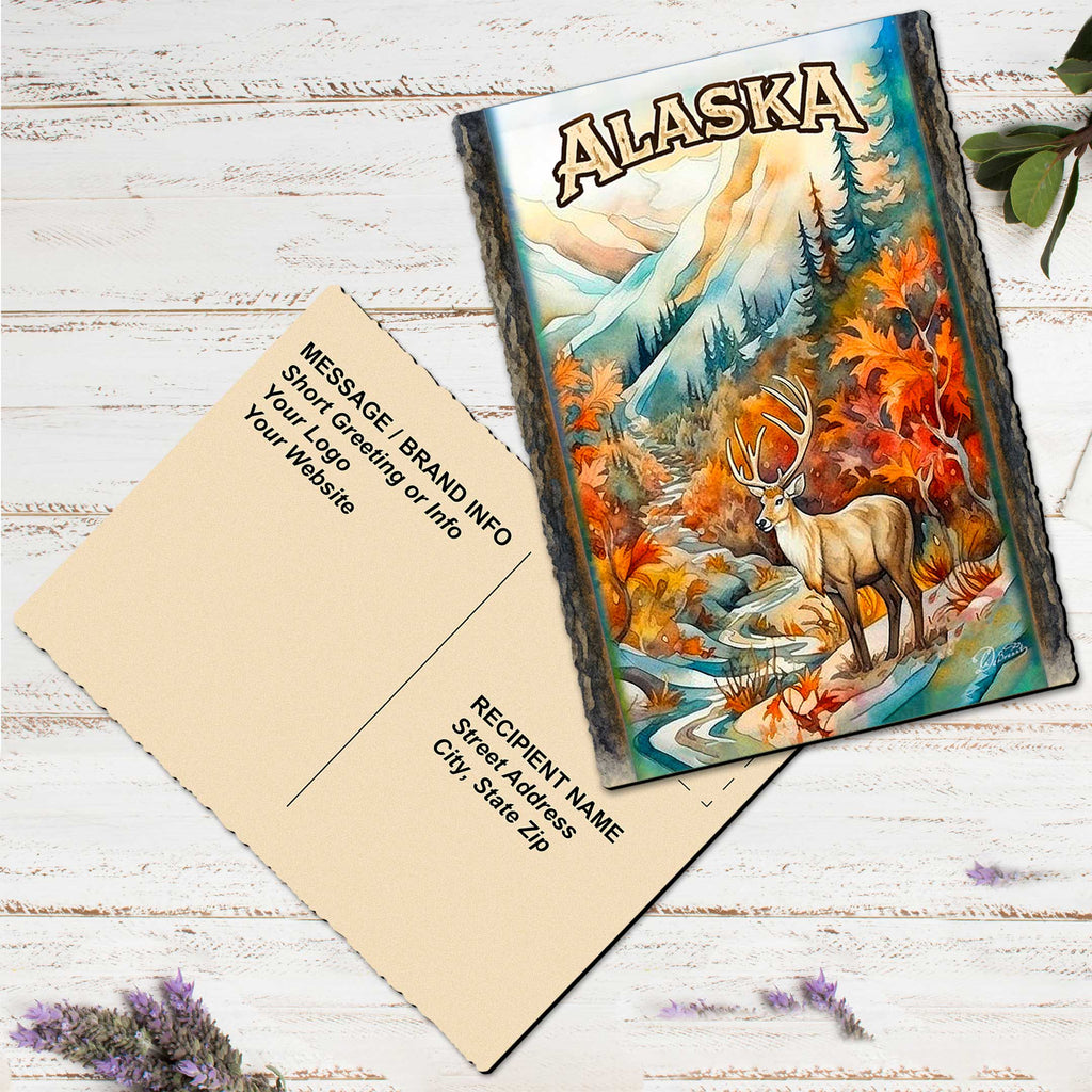 Golden Forest Guardian Greeting Card by G. Debrekht - 97138GC
