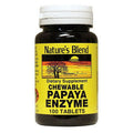Nature's Blend Papaya Digestive Enzyme, 100 Chews