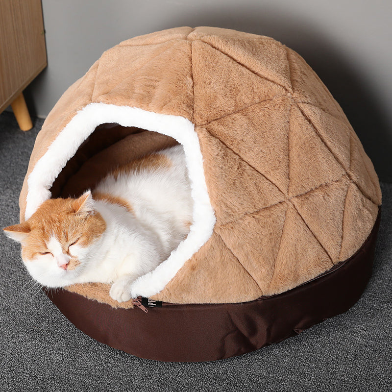 Semi-enclosed Tent Can Be Removed And Cleaned Pet Lair