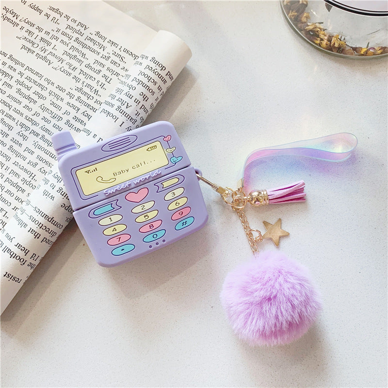Compatible with Apple, Anti-Drop Apple Bluetooth Wireless Earphone Case