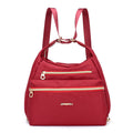 Backpack Women Fashion Bag Waterproof One-Shoulder Ladies Backpack Double Zipper Female Bag