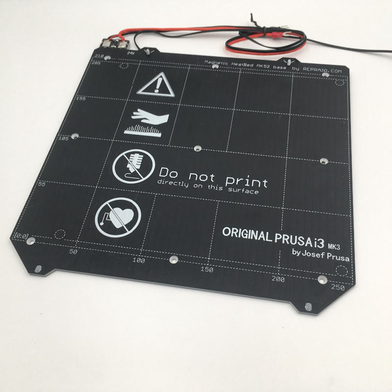 Clone I3 Mk3 3D Printer Heating Bed for 3D Printer Parts