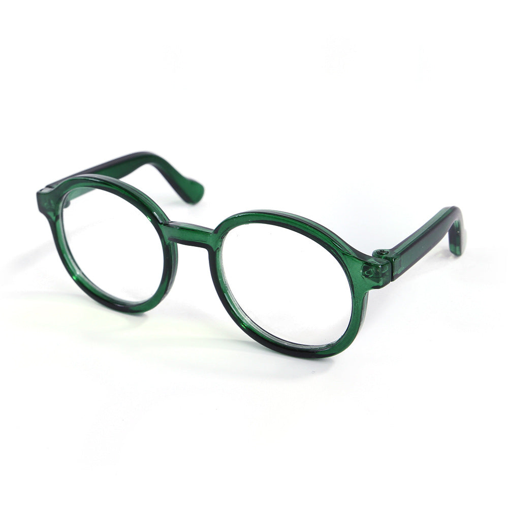 Plastic Transparent Cat Glasses