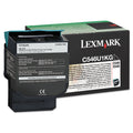 Lexmark C546U1KG Return Program Extra High-Yield Toner, 8,000 Page-Yield, Black