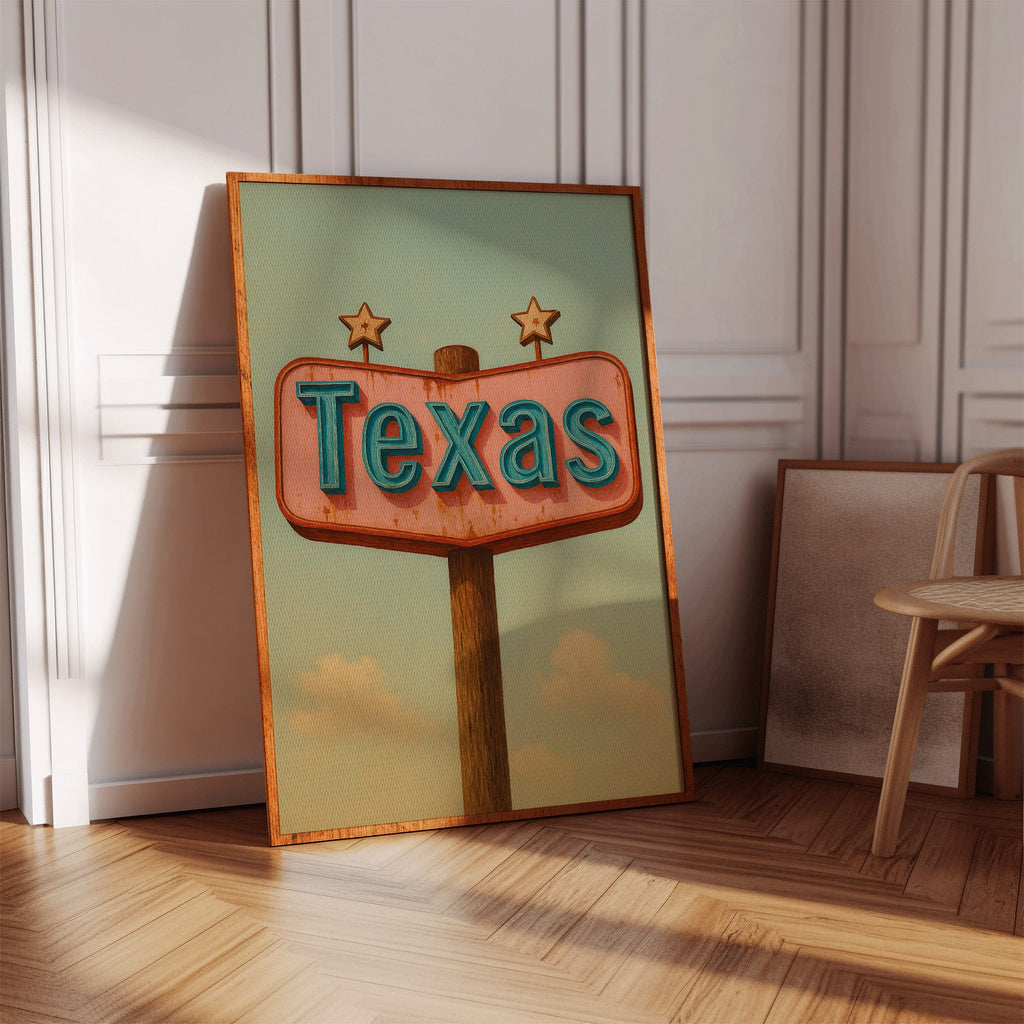Texas Roadside – Where the Sky’s Bigger and the Signs Are Bolder
