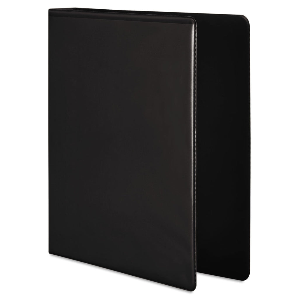 Wilson Jones Heavy-Duty D-Ring View Binder with Extra-Durable Hinge, 3 Rings, 1" Capacity, 11 x 8.5, Black