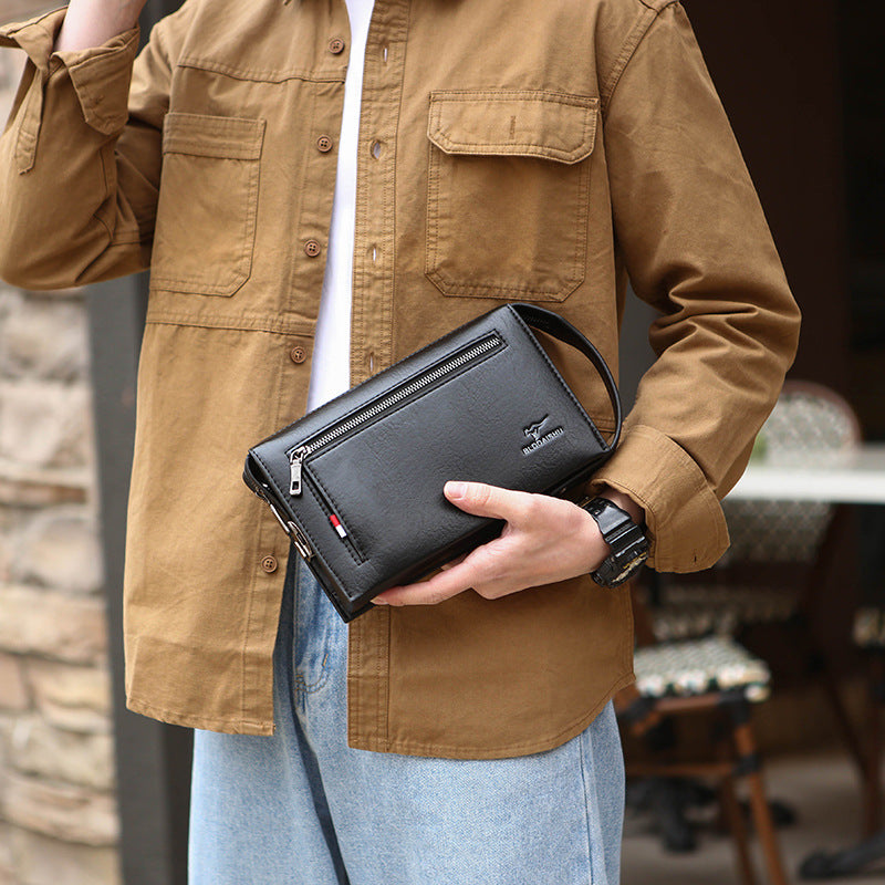 Men's New Clutch Large Capacity Briefcase