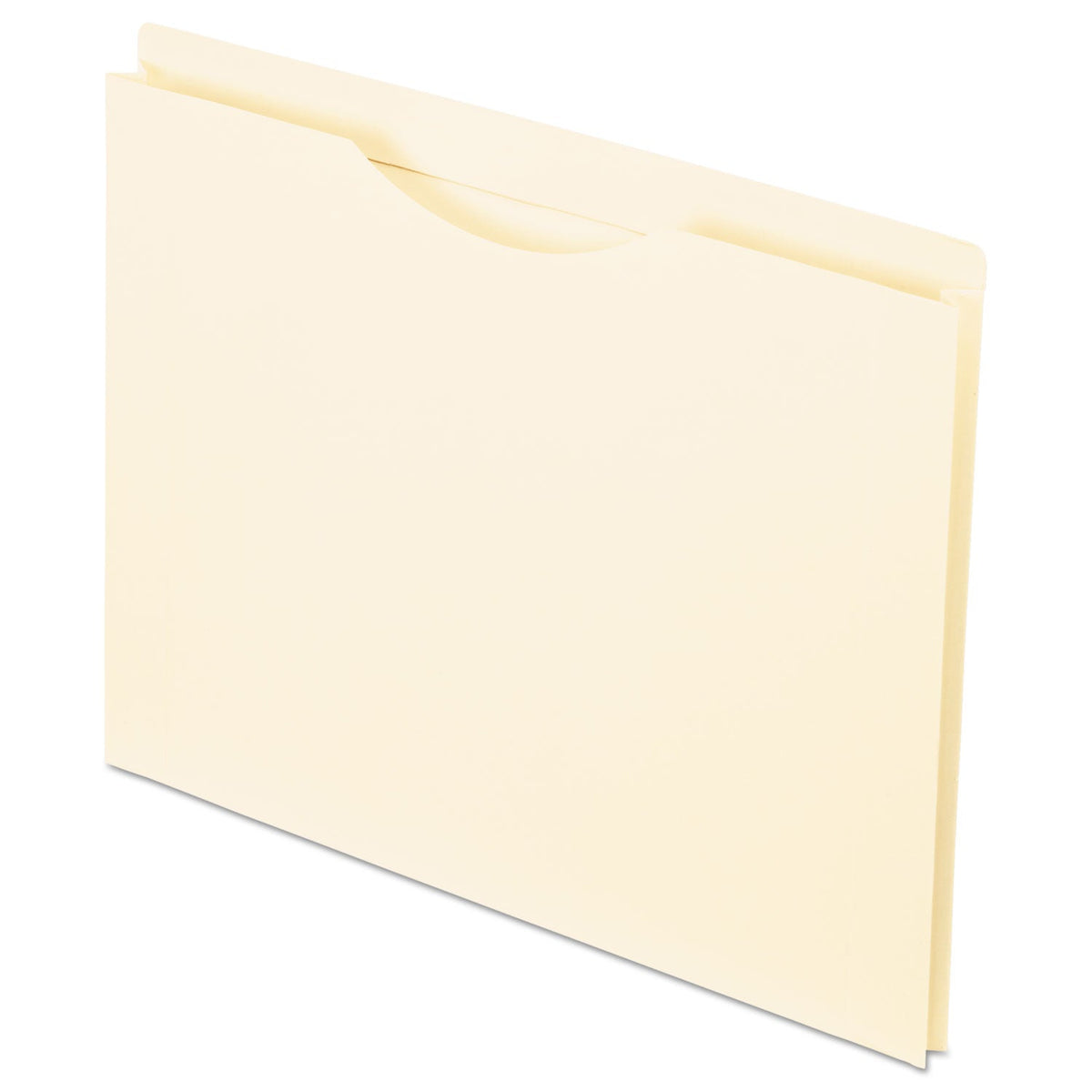 Pendaflex Manila Reinforced File Jackets, 2-Ply Straight Tab, Letter Size, Manila, 50/Box