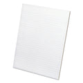 Ampad Glue Top Pads, Narrow Rule, 50 White 8.5 x 11 Sheets, Dozen