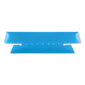 Pendaflex Transparent Colored Tabs For Hanging File Folders, 1/3-Cut, Blue, 3.5" Wide, 25/Pack