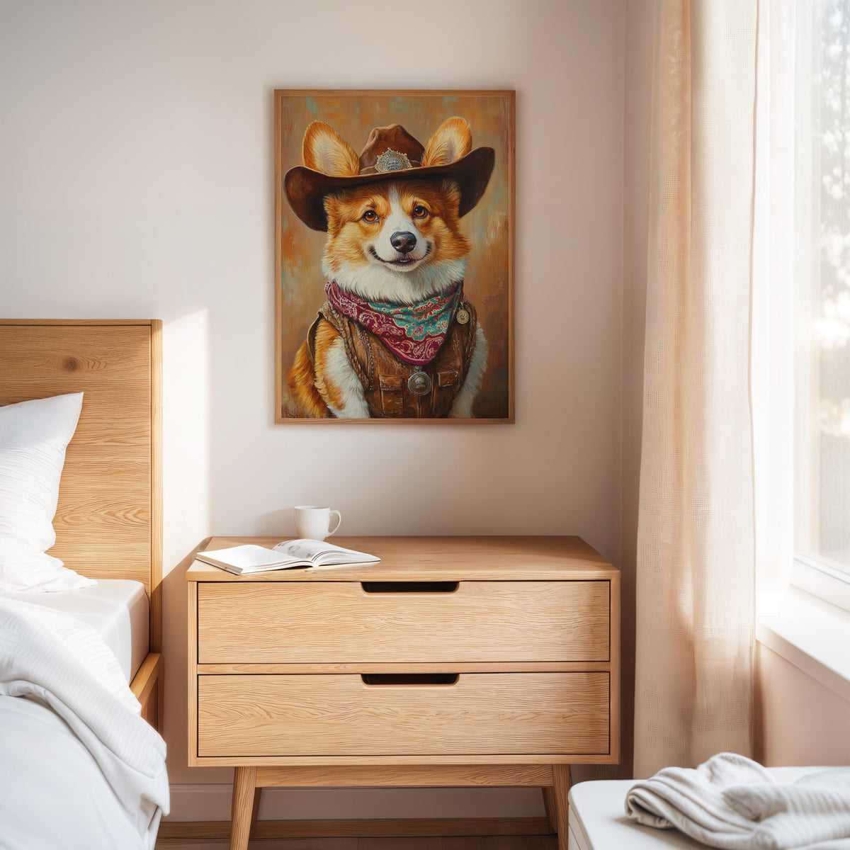 Corgi Sheriff with a Heart of Gold