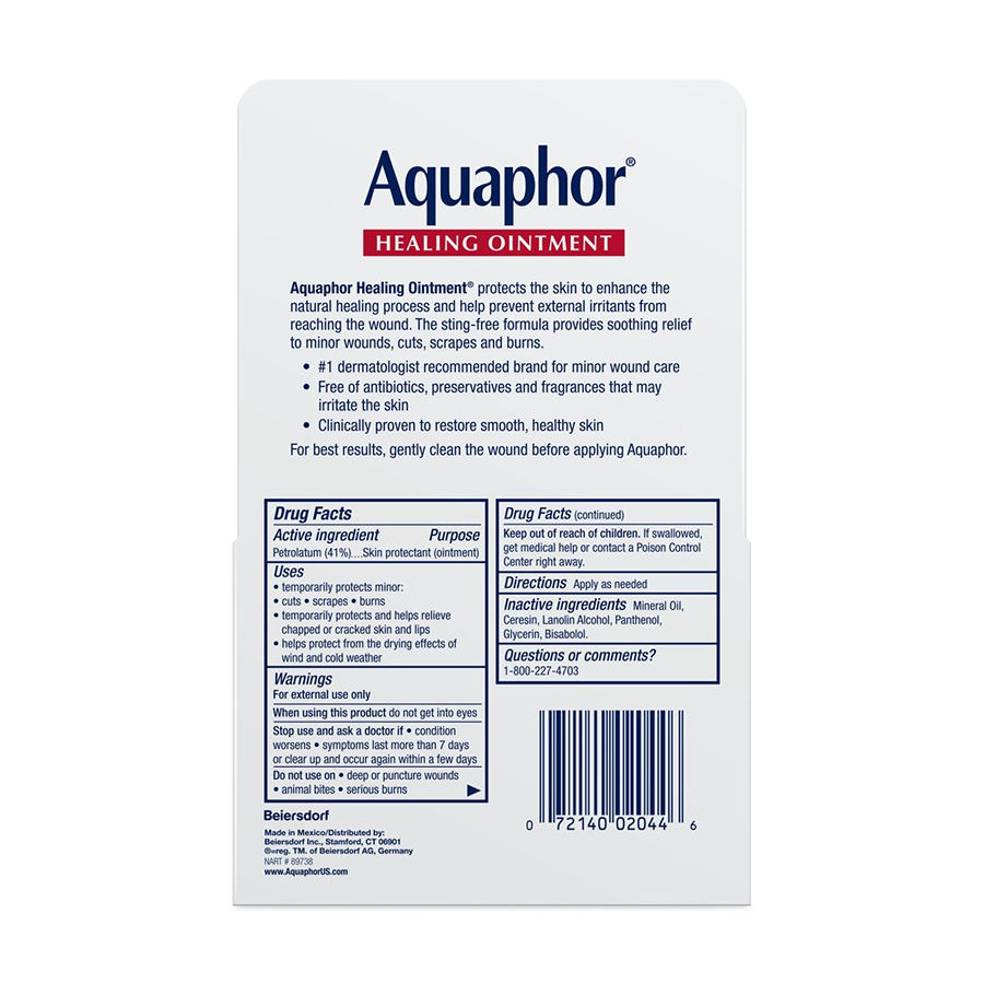 Aquaphor® 41% Healing Ointment Tube, 0.35 oz x 2-Pack