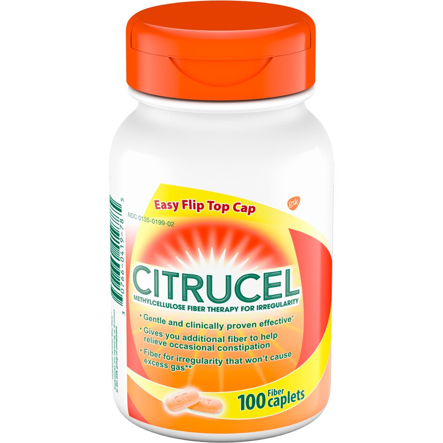 Citrucel® Fiber Lax 500 mg Tablet, 100 EA