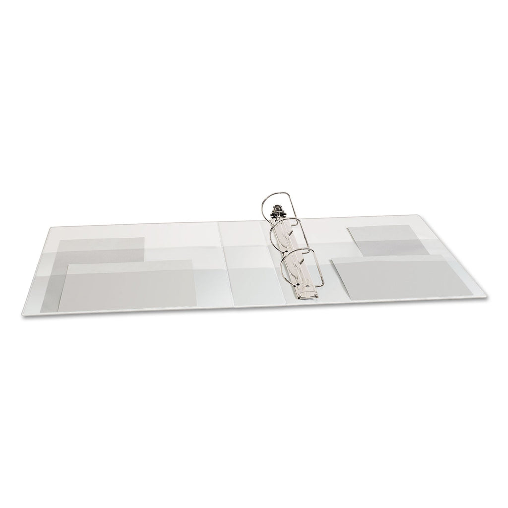 Avery TouchGuard Protection Heavy-Duty View Binders with Slant Rings, 3 Rings, 2" Capacity, 11 x 8.5, White