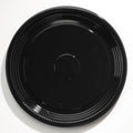 WNA Caterline Casuals Thermoformed Platters, 18" Diameter, Black, Plastic, 25/Carton