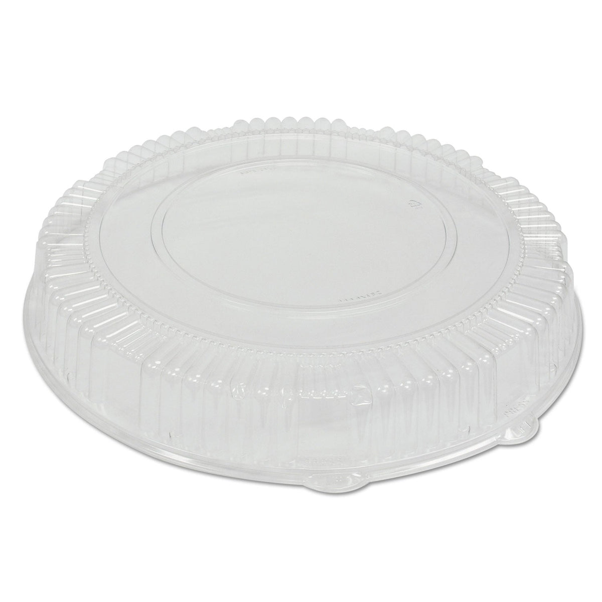 WNA Caterline Dome Lids, 16" Diameter x 2.75"h, Clear, Plastic, 25/Carton