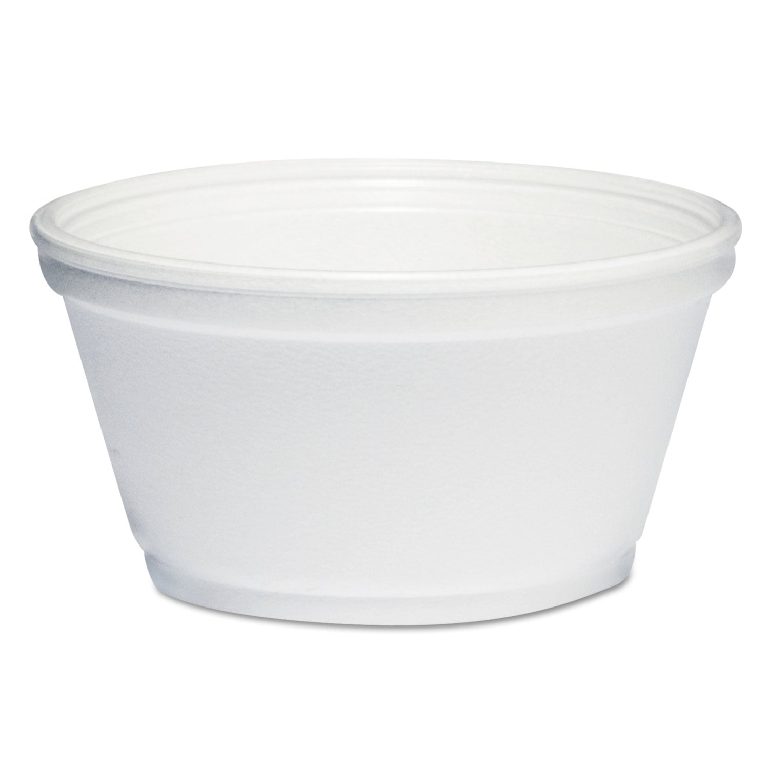 Dart Foam Container, 8 oz, White, 1,000/Carton