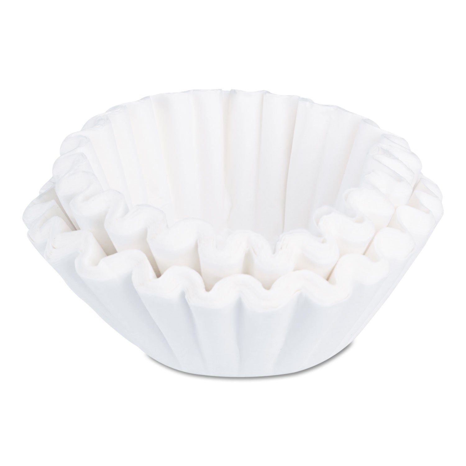 BUNN Commercial Coffee Filters, 32 Cup Size, Flat Bottom, 50/Cluster, 10 Clusters/Pack