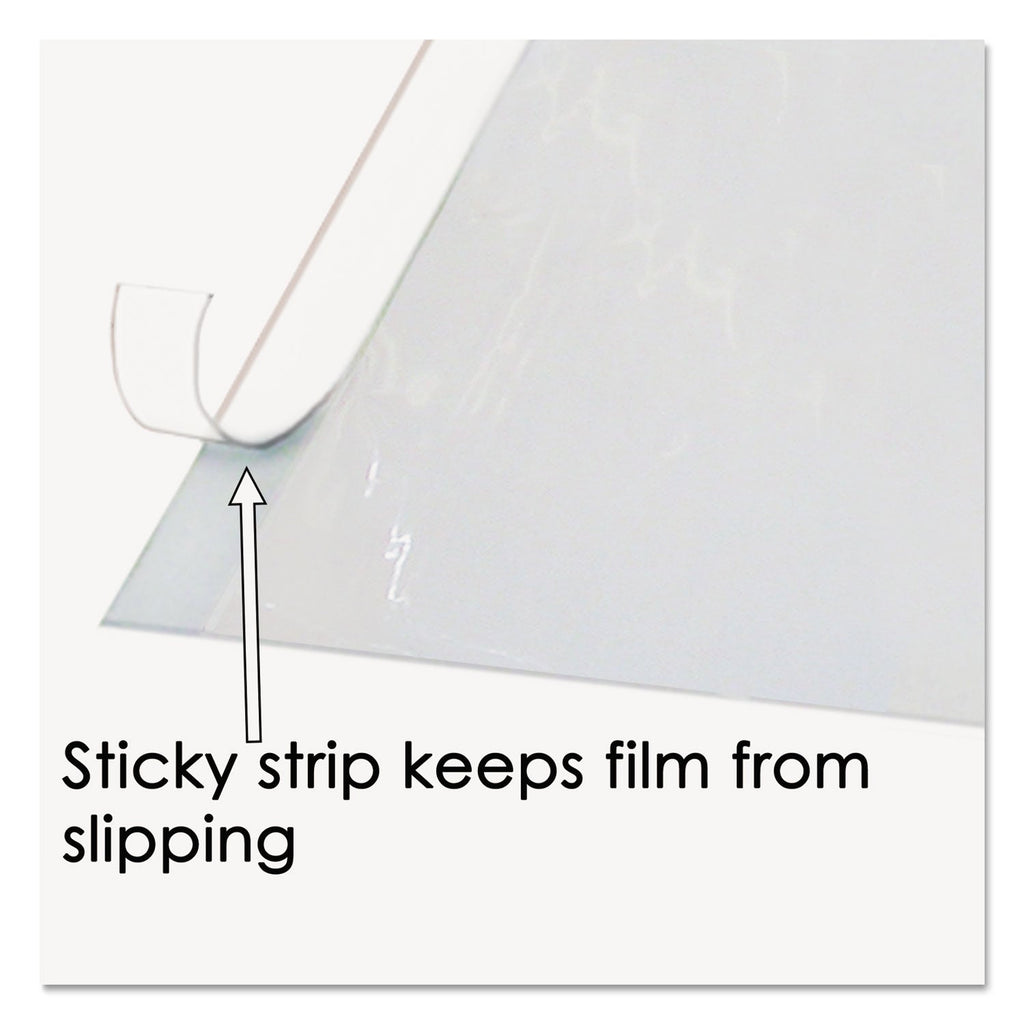 Artistic Second Sight Clear Plastic Desk Protector, with Hinged Protector, 21 x 17, Clear