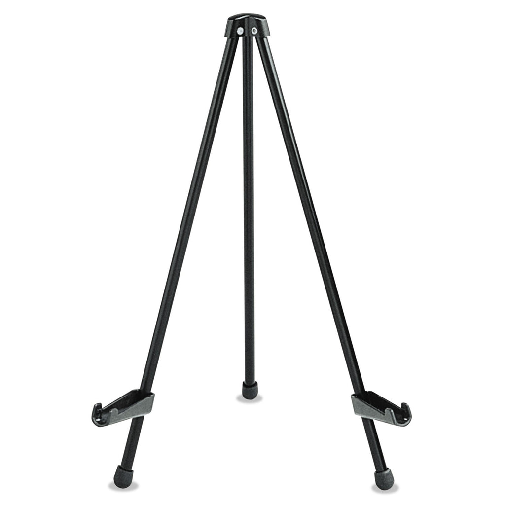 Quartet Tabletop Instant Easel, 14" High, Steel, Black