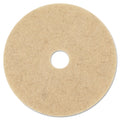 3M Ultra High-Speed Natural Blend Floor Burnishing Pads 3500, 27" Diameter, Tan, 5/Carton
