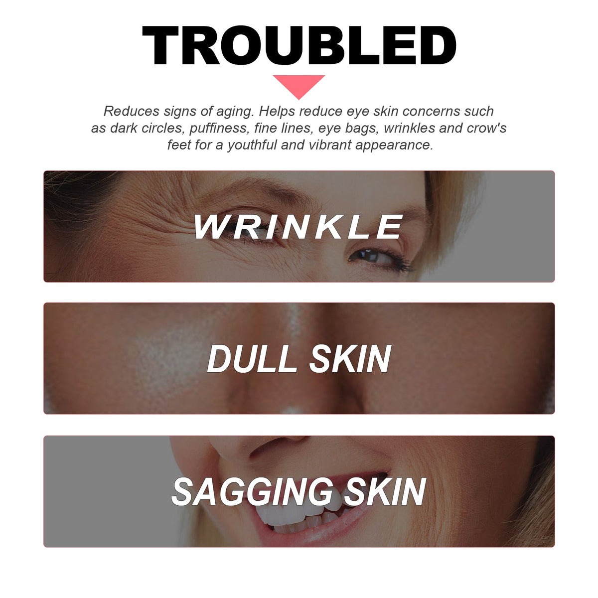 Retinol Eye Cream Stick Firming Fine Lines Repair Eye Skin Tender Skin Moisturizing Eye Cream Around Eye Care