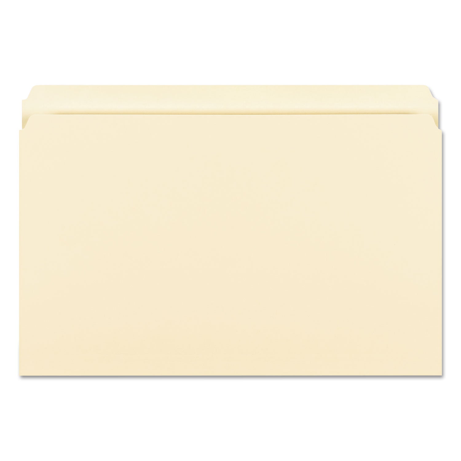 Smead Manila File Folders, Straight Tabs, Legal Size, 0.75" Expansion, Manila, 100/Box