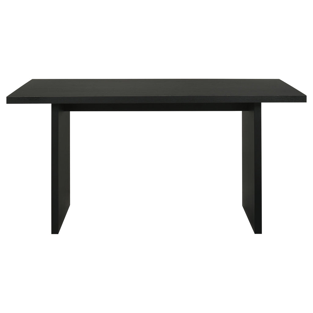 Decker 7-piece 70-inch Rectangular Counter Height Dining Set Black